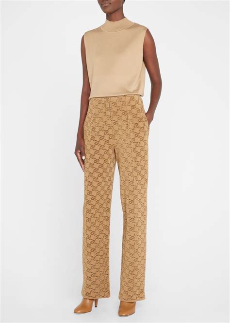 fendi karligraphy pants